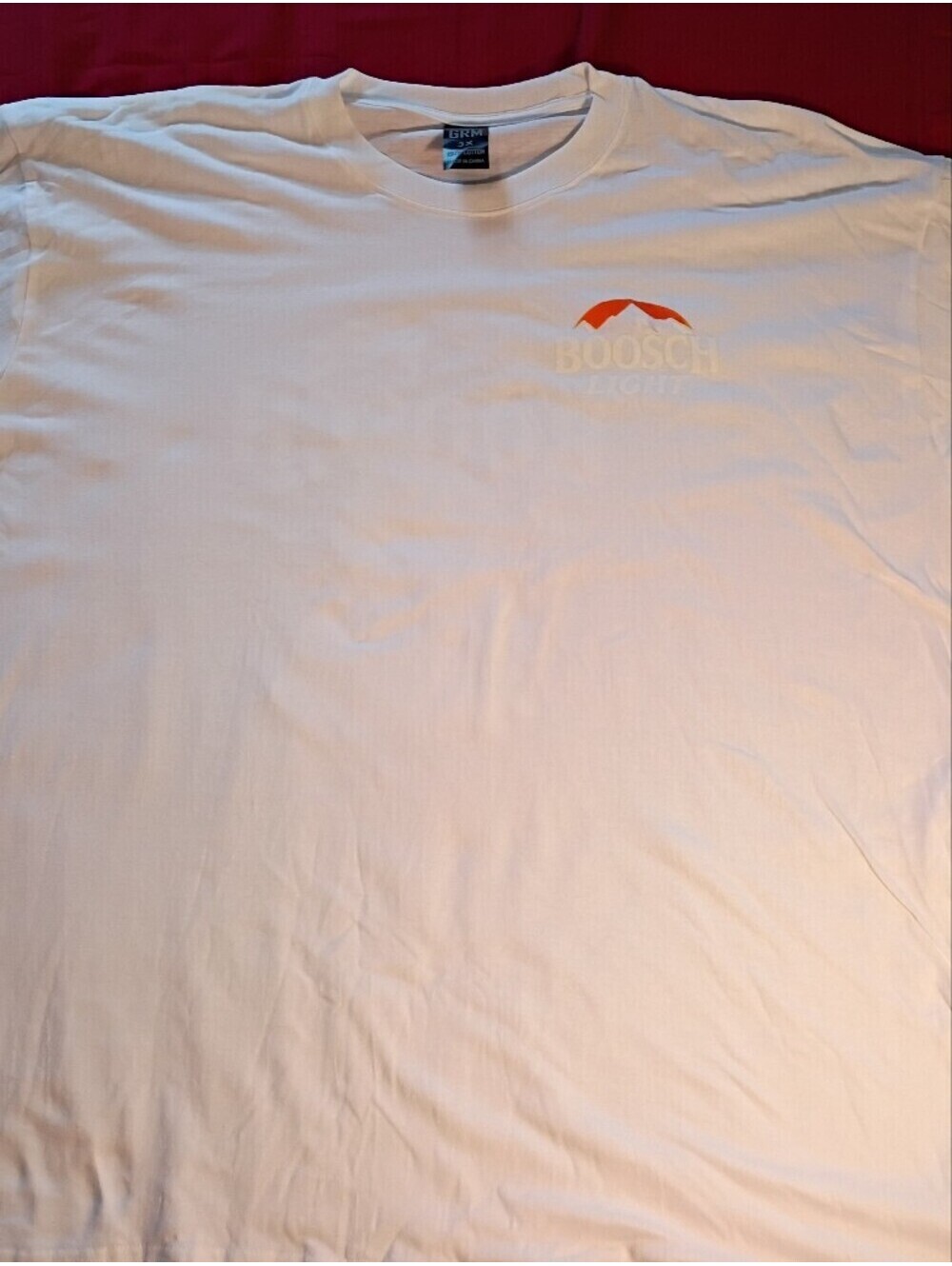 GRM 3X White Cotton Boosch Light Ghost Halloween T-Shirt